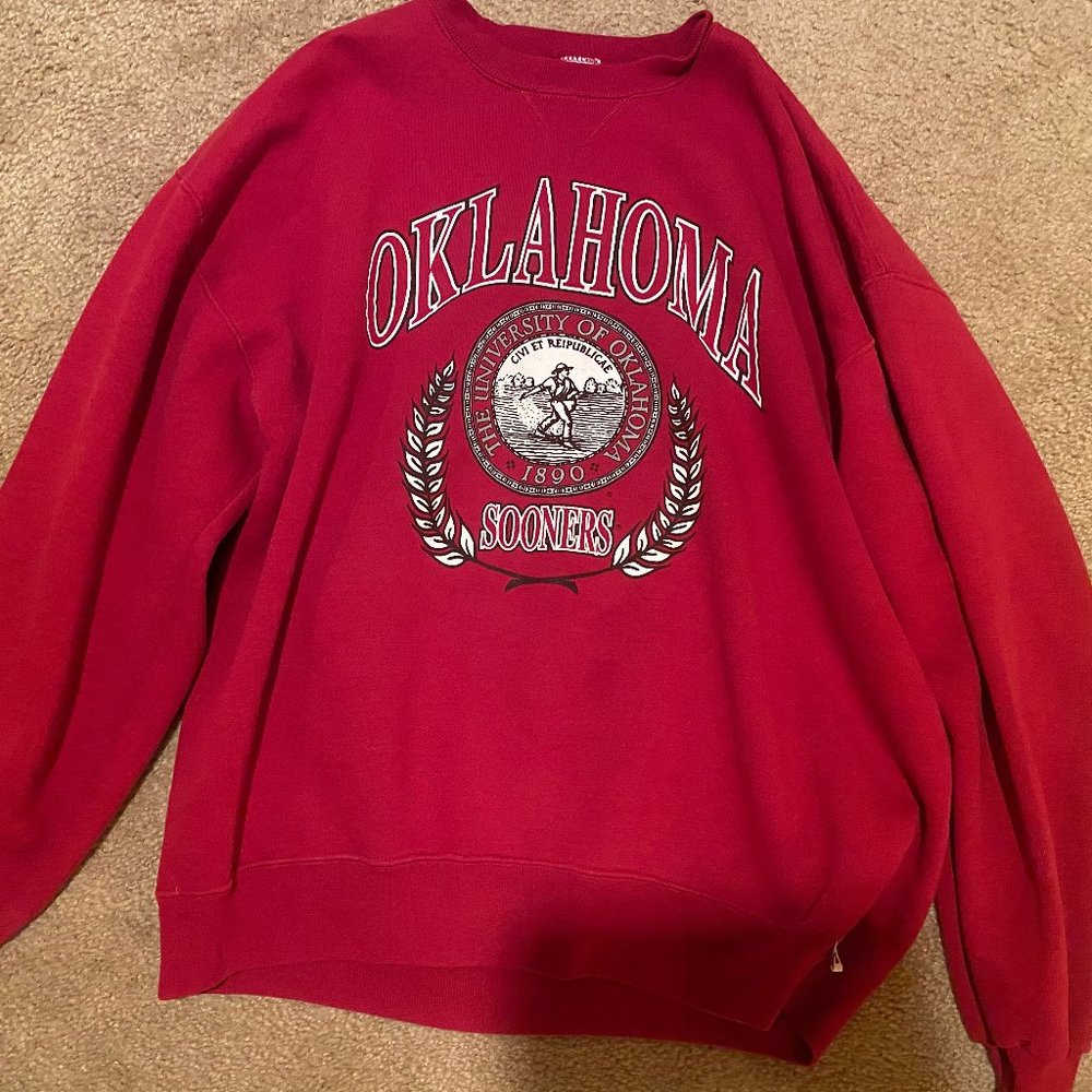 Oklahoma Sooners OU Vintage Sweatshirt